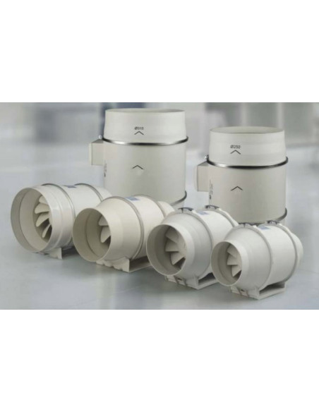 VENTILATEUR DE GAINE EN PVC - POWERs POWERs - CHAUFFE EAU & CLIMATISATION 