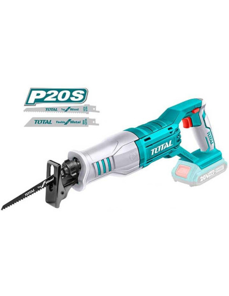 Scie alternative sans fil 20V - TOTAL Total - OUTILLAGE ELECTROPORTATIF 