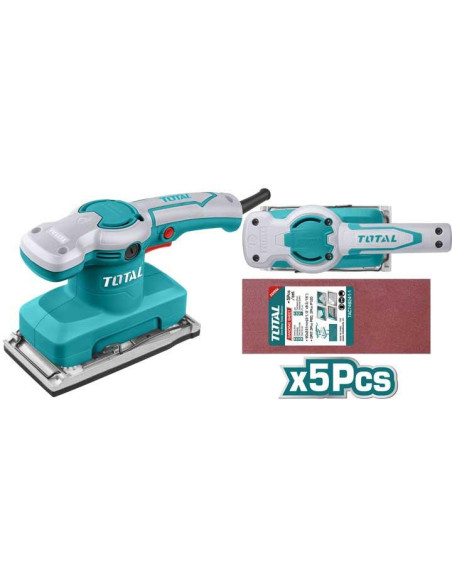 Ponceuse vibrante 320W - TOTAL Total - OUTILLAGE ELECTROPORTATIF 