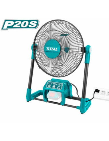 VENTILATEUR ÉLECTRIQUE à BATTERIE Li-Ion 20V - TOTAL Total - Ventilateurs 