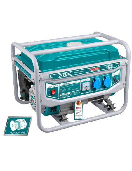 GÉNÉRATEUR À ESSENCE 2800W - TOTAL Total - OUTILLAGE ELECTROPORTATIF 