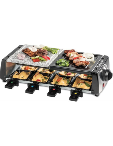 Raclette Grill et Pierre de Cuisson 1200W - TECHWOOD Techwood - Electroménager 