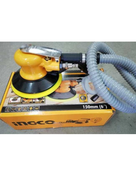 Ponceuse orbitale pneumatique excentrique 6'' - INGCO INGCO - OUTILLAGE ELECTROPORTATIF 