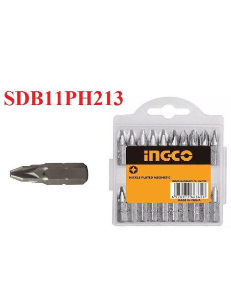  Set de 20 embouts PH2 25mm - INGCO INGCO - OUTILLAGE ELECTROPORTATIF 