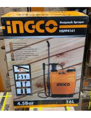 Pulvérisateur à dos 16L - INGCO  - JARDINAGE 