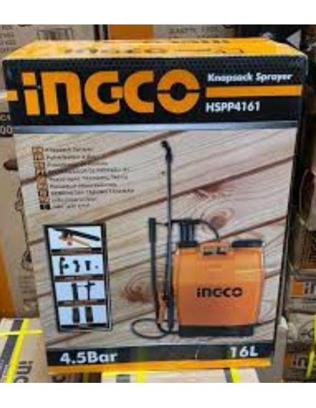 Pulvérisateur à dos 16L - INGCO  - JARDINAGE 