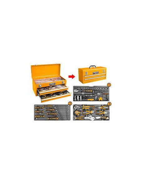  Boîte à outils 97 pcs - INGCO INGCO - DROGUERIE 