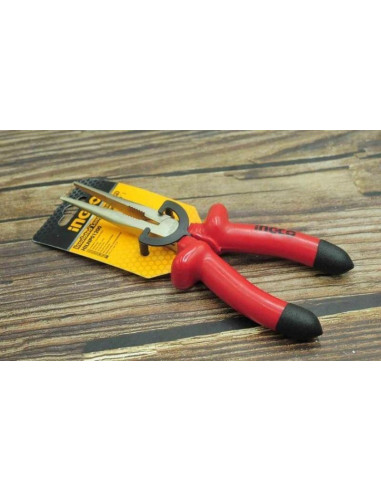 Pince à long nez isolée 1000V - 200mm(8") - INGCO INGCO - DROGUERIE 