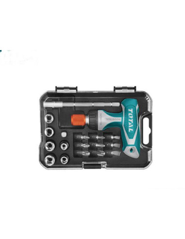  SET DE TOURNEVIS 18PCS À POIGNÉE EN T - TOTAL Total - DROGUERIE 