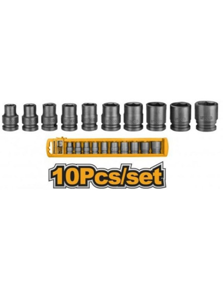 Jeu de douilles à choc INGCO - DROGUERIE 