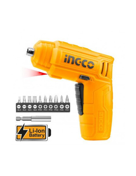Tournevis électrique 4V SS INGCO - Nos catégories 