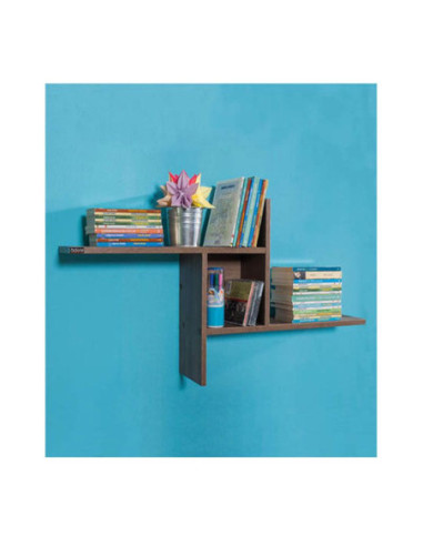  Etagère murale moulin à vent latte (100x50x18 cm)  - Nos catégories 