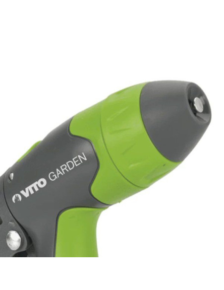 Pistolet D'Arrosage Réglable Avec Poignée En Caoutchouc