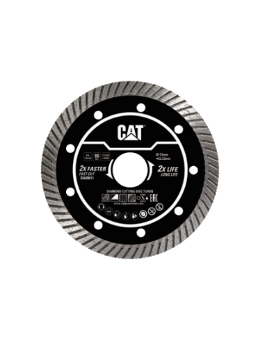  DISQUE DIAMANT TURBO MULTIUSAGE 115 CATERPILLAR ( CAT ) - OUTILLAGE ELECTROPORTATIF 