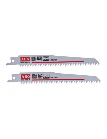 LAMES SCIE SABRE BOIS/METAL/PLASTIQUE AEG - OUTILLAGE ELECTROPORTATIF 