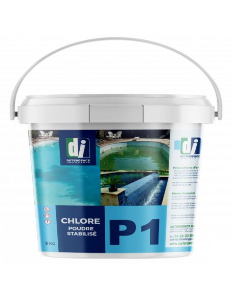 CHLORE STABILISÉ POUDRE  - ENTRETIEN DES PISCINES 