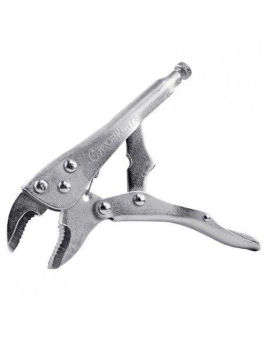 Pince-étau à mâchoire arrondie 175MM WORKSITE - DROGUERIE 