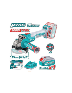 meuleuse d'angle sans fil 20v li total