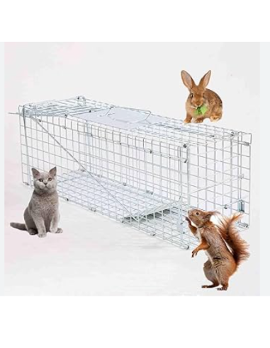 CAGE METALLIQUE CAPTURE CHATS- nadaf.ma