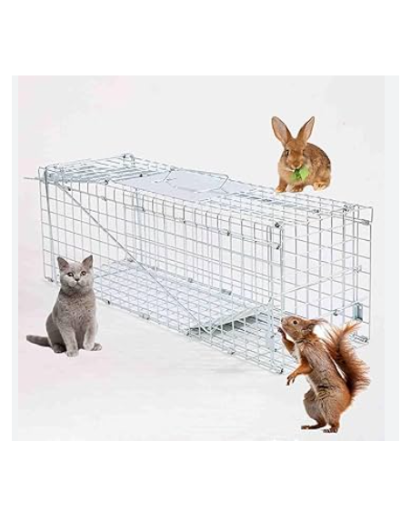 CAGE METALLIQUE CAPTURE CHATS- nadaf.ma