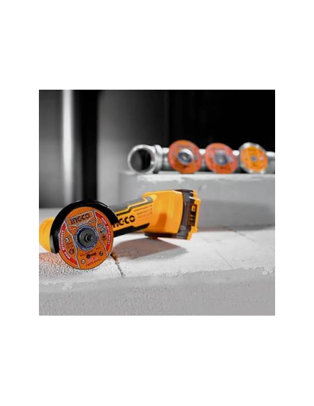 Malette Meuleuse 76mm 20V 1Batt 7discs