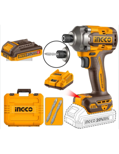VISSEUSE A CHOC 20V 230N/M INGCO