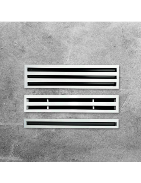 GRILLE LINEAIRE de ventilation