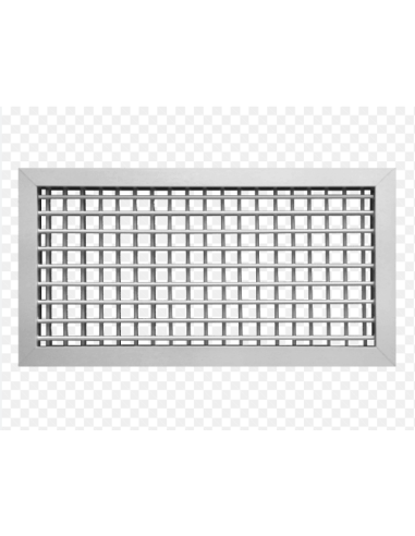 GRILLE DOUBLE DE VENTILATION