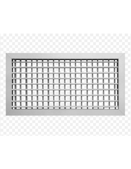GRILLE DOUBLE DE VENTILATION
