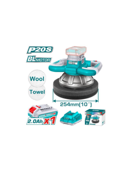 POLISSEUR ORBITALE A BATTERIE TOTAL