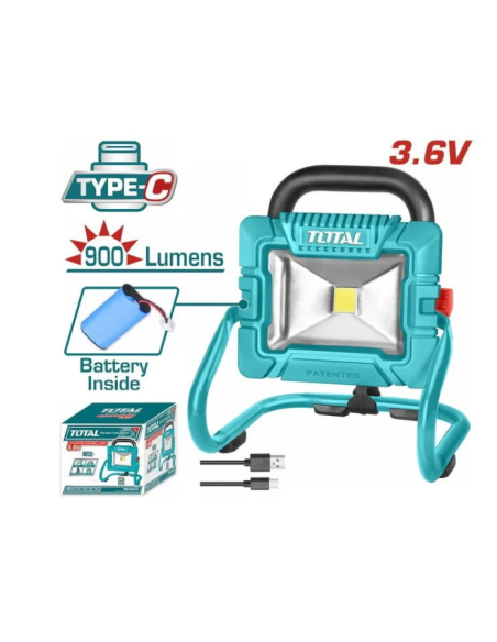 Lampe portative sans fil TOTAL