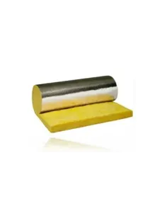 La laine de verre  ( Jaune / Aluminium)