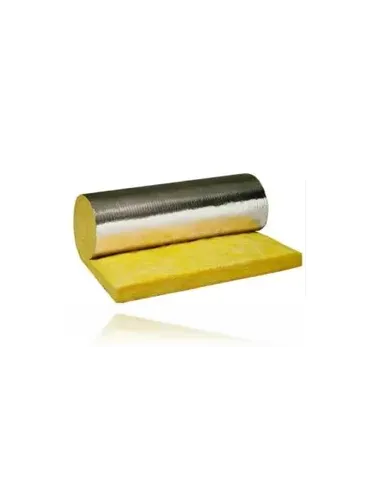 La laine de verre  ( Jaune / Aluminium)