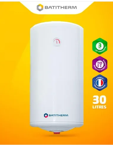 Chauffe-eau électrique verticale 30L - Batitherm