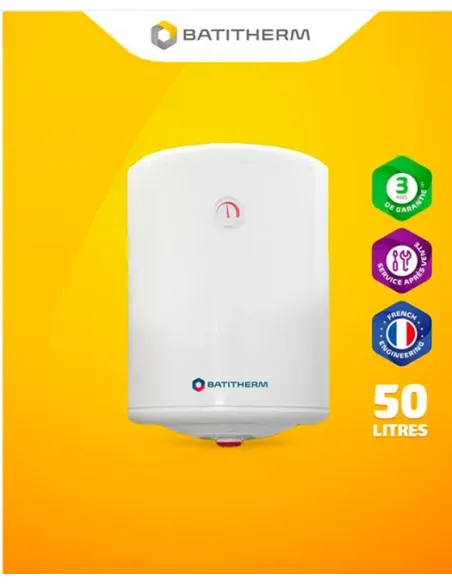Chauffe-eau électrique verticale 50L - Batitherm