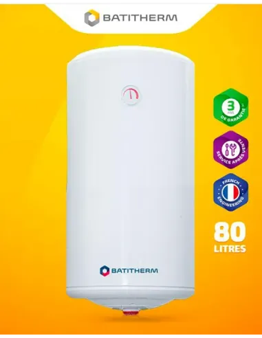 Chauffe-eau électrique verticale 80L - Batitherm
