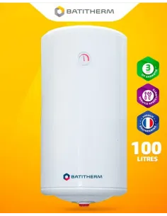 Chauffe-eau électrique verticale 100L - Batitherm