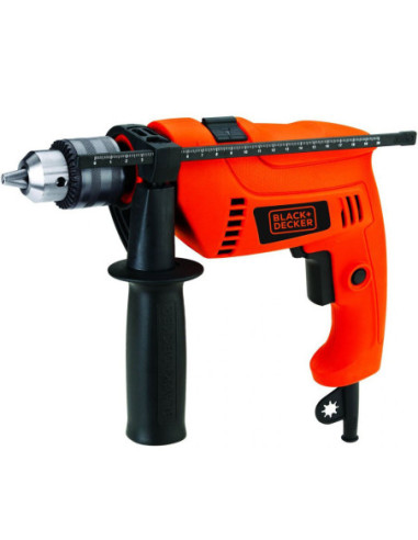 PERCEUSE PERCUSSION 13MM 650W BLACK DECKER BLACK & DECKER - OUTILLAGE ELECTROPORTATIF 