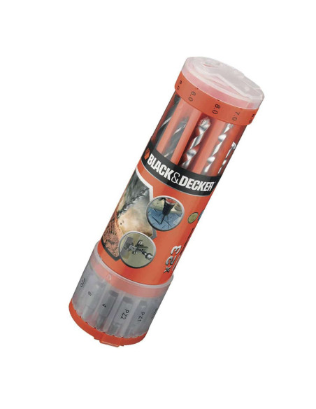 SET FORETS EMBOUTS 23 PCS BLACK & DECKER - OUTILLAGE ELECTROPORTATIF 