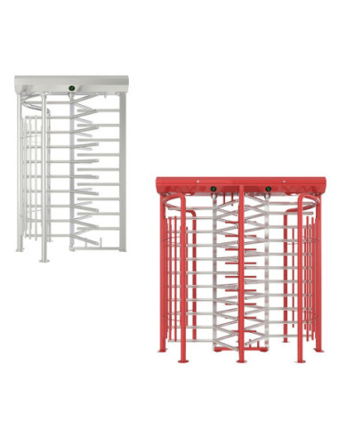 Tambour hauteur totale tout en acier 316l  - PROTECTION DES BIENS 