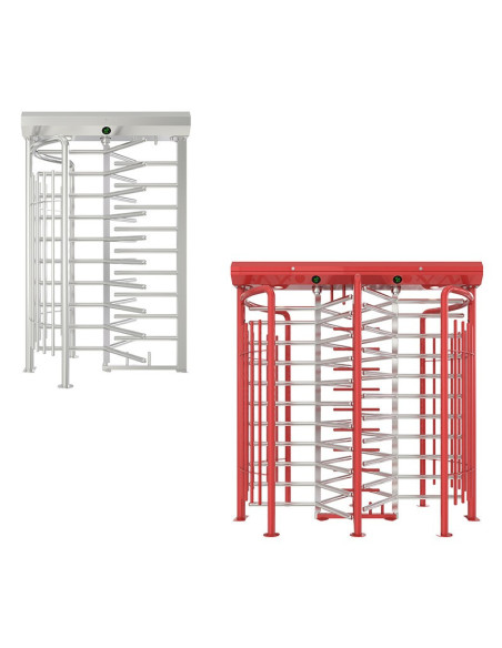 Tambour hauteur totale tout en acier 316l  - PROTECTION DES BIENS 