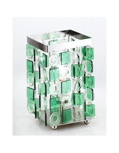 LAMPE TL/1 E14 NICKEL-MATT/GRœN 'PRITTY' - EGLO EGLO - DÉCORATION 