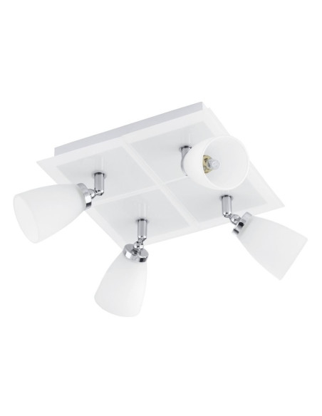 LAMPE 4-light G9 white/chrome 'KATORO' - EGLO EGLO - DÉCORATION 