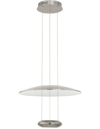 LAMPE LED-HL nickel-m./transparent 'LEMOS' - EGLO EGLO - DÉCORATION 