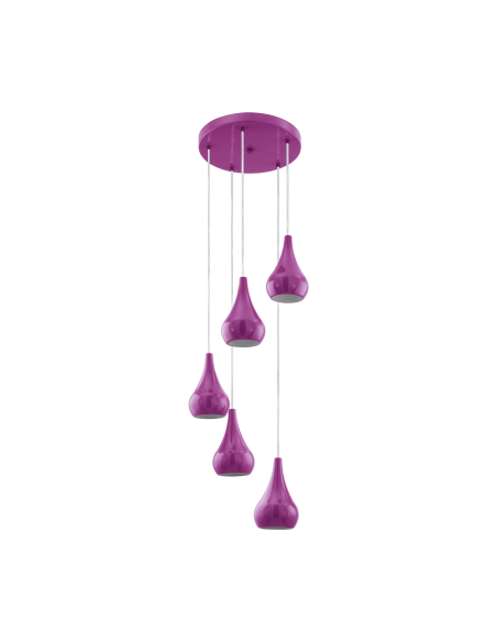 LAMPE HL/5 E14 PURPLE 'NIBBIA' - EGLO EGLO - DÉCORATION 